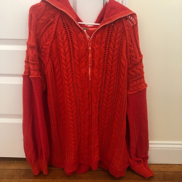 Free People Sunshine Slope Oversized Sweater - Picture 3 of 3